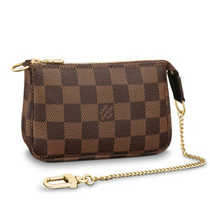 LV Mini Pochette Accessoires Damier Ebene